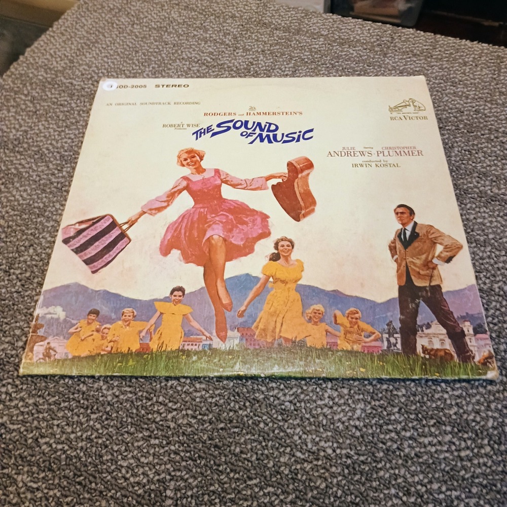 The Sound of Music Soundtrack Vinyl LP RCA Victor LSOD-2005 Julie Andrews 1965